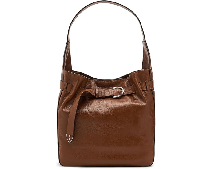 Сумка Frye Heather Hobo через плечо кожаная
