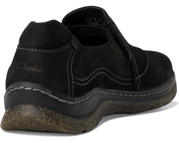 Слипоны Clarks Orlene Slip из премиальной кожи с анатомической стелькой