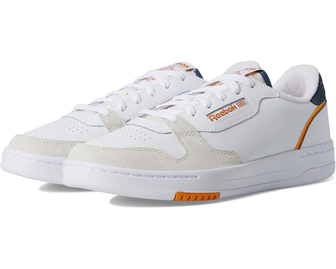 Кроссовки Reebok Phase Court из текстиля и кожи с перфорацией