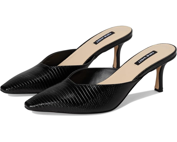 Nine West Элегантные мюли Camenla на шпильке с заостренным мыском