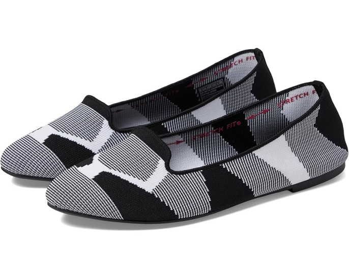 Кроссовки Skechers Cleo Sherlock в черно-белом цвете