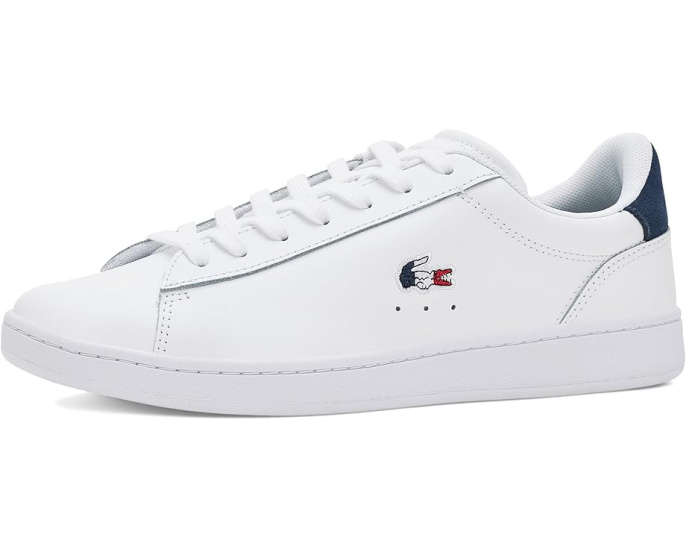 Кроссовки Lacoste Carnaby Set Trainers с кожаным верхом и стелькой Ortholite