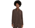 Рубашка Woven Plisse с воротником классического кроя Eileen Fisher