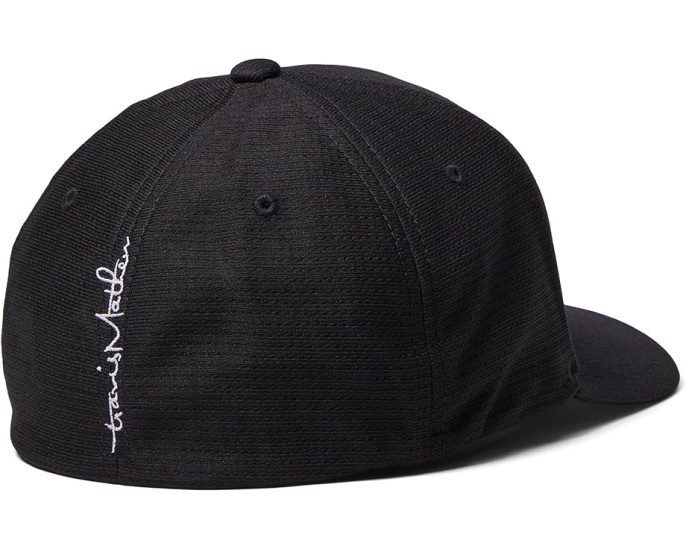 TravisMathew Кепка B-Bahamas Hat черная с вышивкой