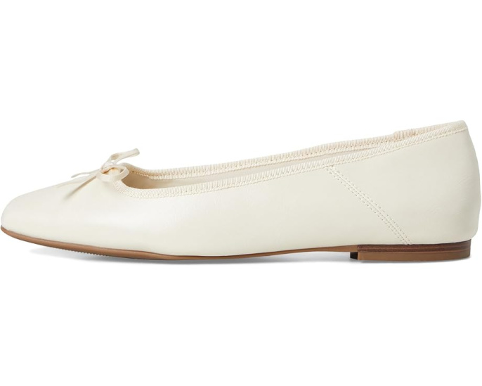 Балетки Anne Klein Aspen с бантом и мыском из полиуретана