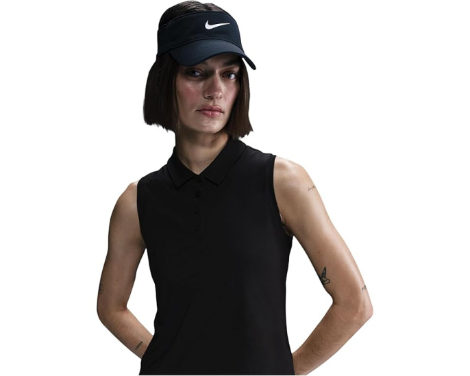 Поло Nike Victory Dri-FIT без рукавов с тремя пуговицами