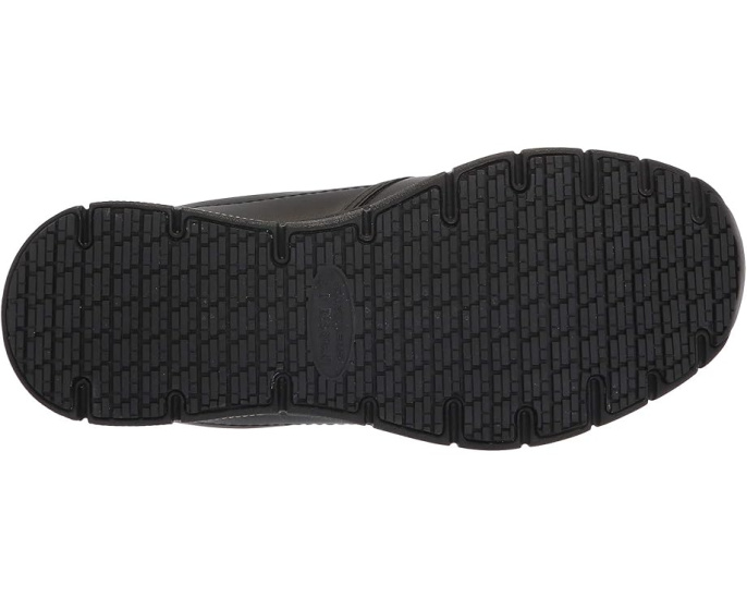 Рабочие туфли SKECHERS Work Nampa Annod без шнуровки с Memory Foam