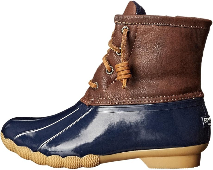 Детские непромокаемые сапоги Sperry Kids Saltwater Boot с технологией Wave-Siping