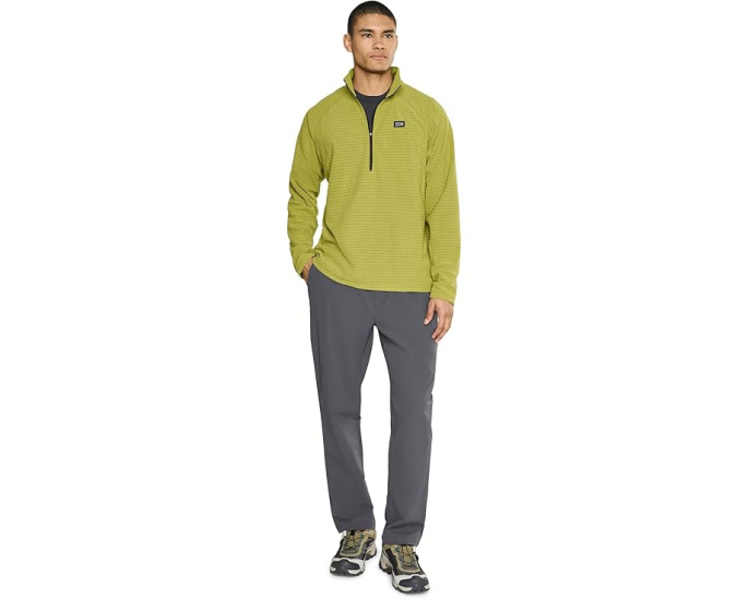 Кофта Mountain Hardwear Summit Grid 1/2 Zip с молнией на груди и реглан