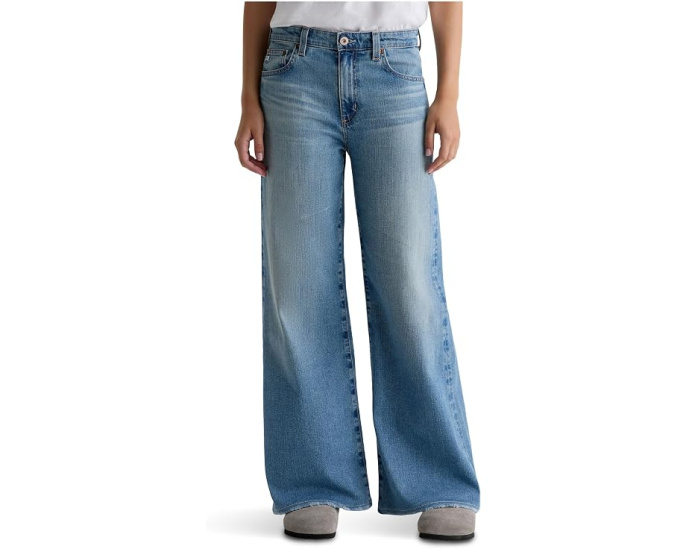 AG Jeans Saige джинсы со средней посадкой и широкими штанинами Western Front