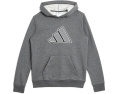 Худи Adidas Mesh 3-Bar Heather с капюшоном для детей