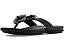 Шлепанцы FitFlop Gracie Flower Leather Flip-flops с цветочным принтом