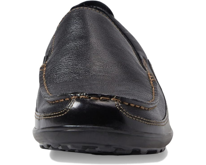Мокасины Cole Haan Tucker Venetian из кожи с эластичными вставками