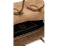 Babe City Tote In Hairy Suede