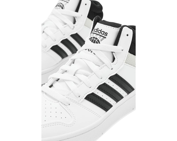 Кроссовки Adidas Hoops Mid Classic для детей с верхом из кожзаменителя