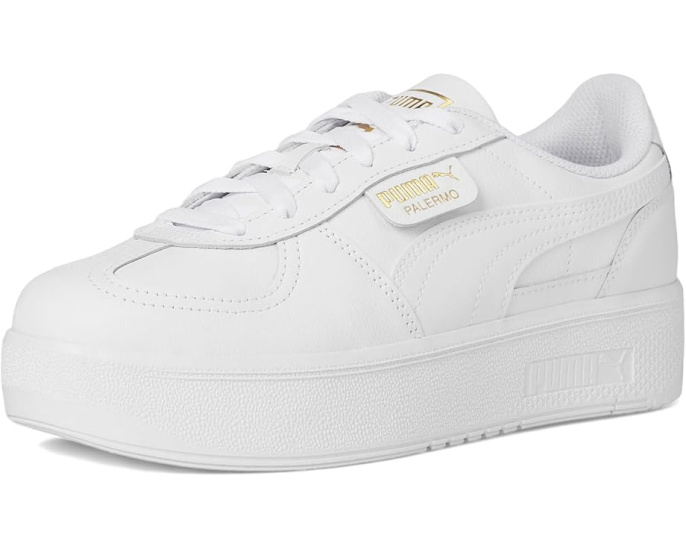 Кроссовки PUMA Palermo Elevata из замши с платформой