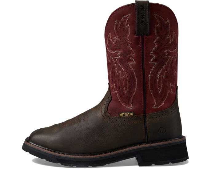 Ботинки Wolverine Rancher Met Guard Waterproof с защитой от воды и метатарзальной защитой