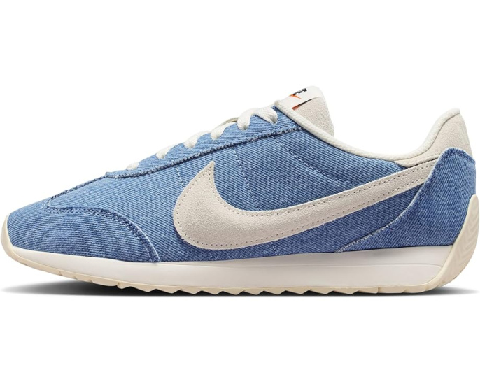 Кроссовки Nike Pacific из кожи и замши с подошвой в елочку