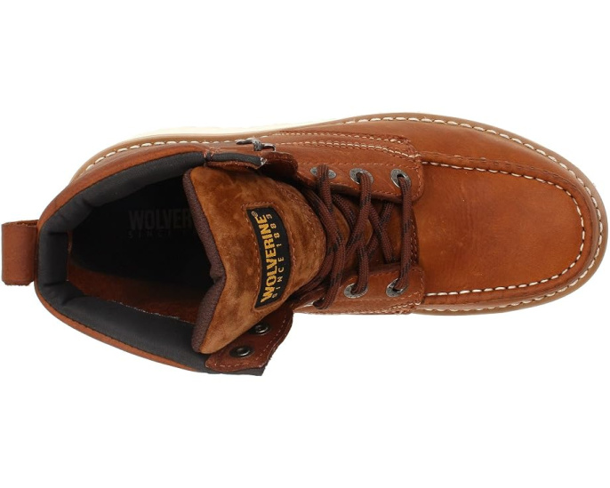 Wolverine Ботинки Moc Toe Steel Toe на танкетке