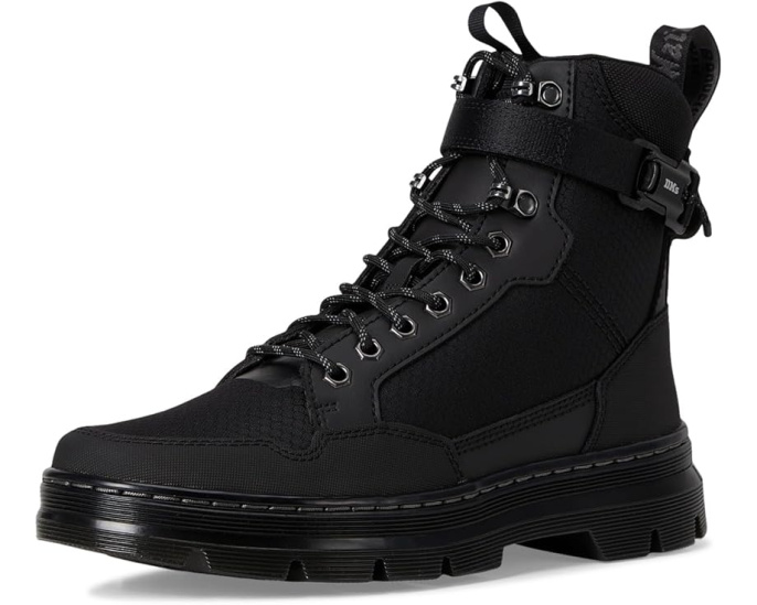 Ботинки Dr. Martens Combs Tech Mk.02 из переработанного холста с регулируемым ремнем