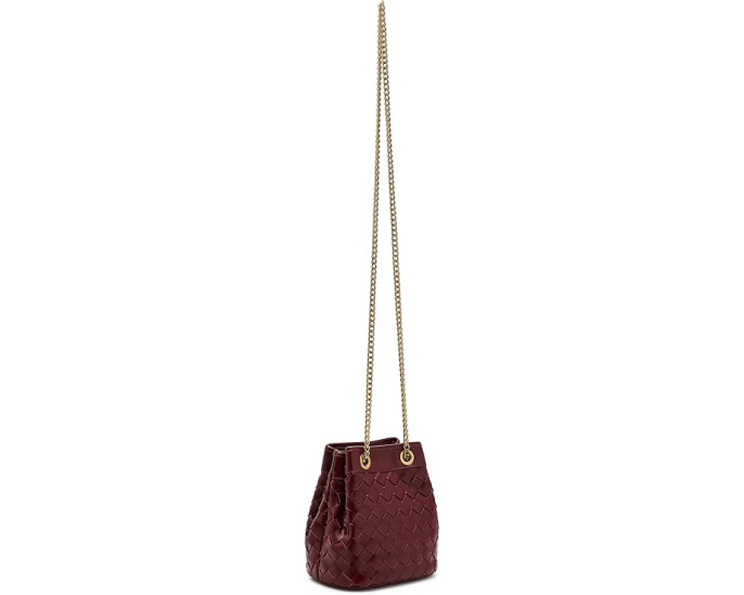 Yara Hand-Woven Bucket Bag