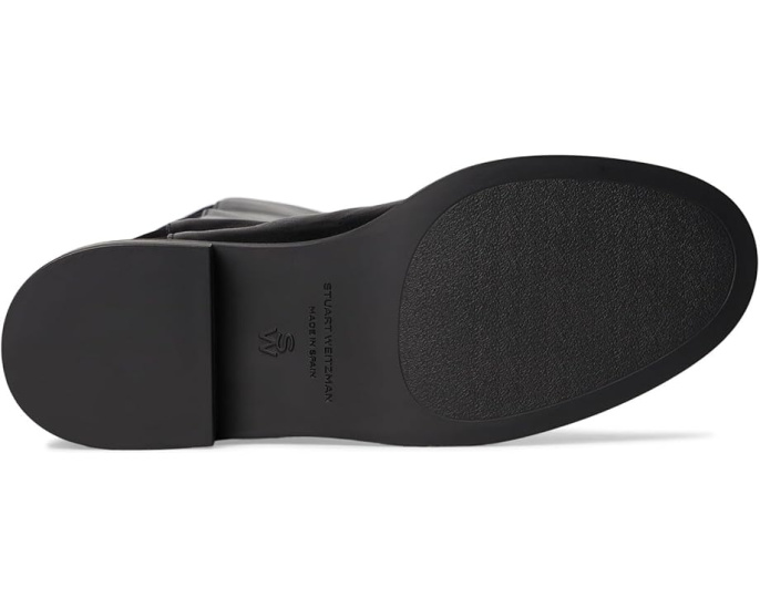 Ботинки Stuart Weitzman 5050 Celia из замши с квадратным каблуком