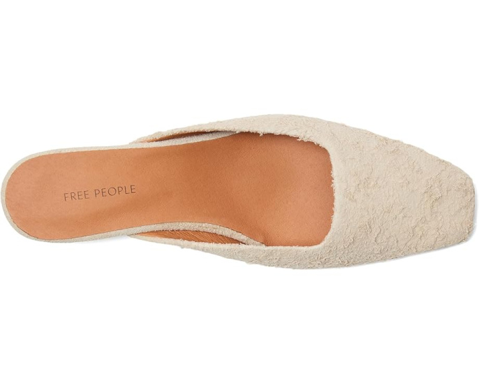 Туфли Avenue с мохнатым верхом из замши и квадратным носком от Free People