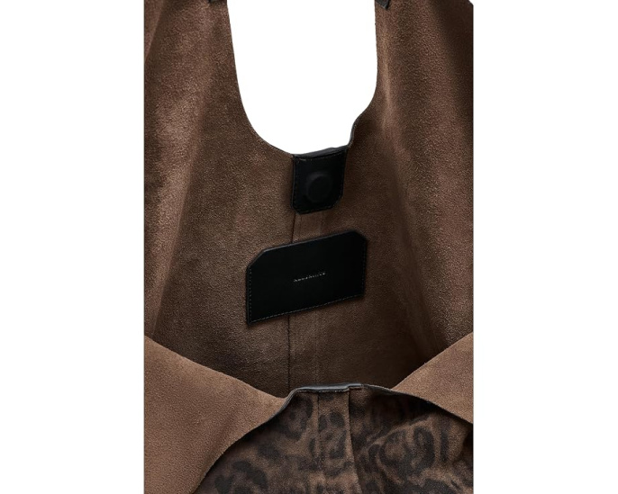 Сумка Ara Leppo East/West Tote AllSaints с леопардовым принтом