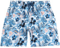 Плавание ящериц в Jirise Island Flowers, шорты Vilebrequin Kids для детей