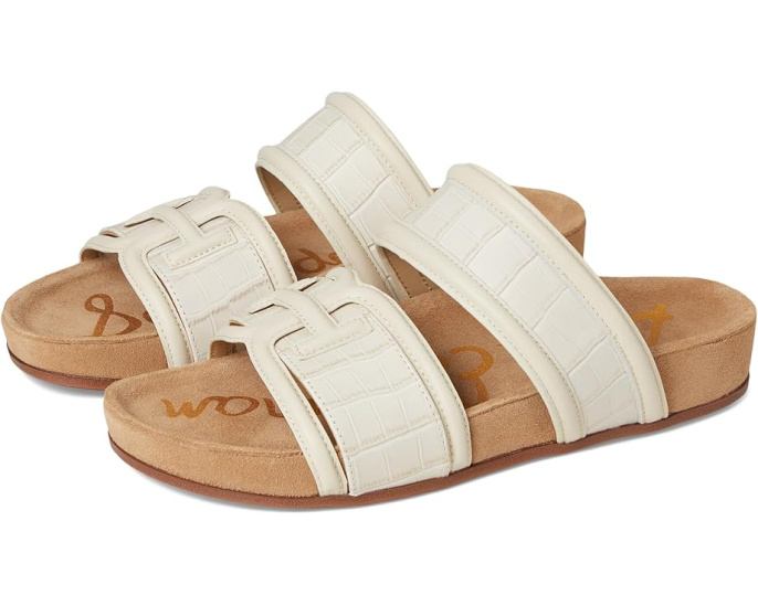 Sam Edelman Rowan кожаные сандалии без застежки на удобной подошве