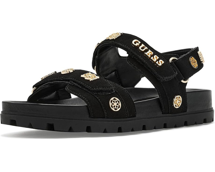 Сандалии GUESS Florizi на платформе с застежкой велкро
