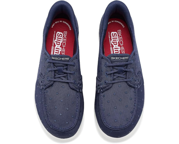 Кроссовки Skechers Hands Free Slip Ins On The Go Flex Radiant с принтом