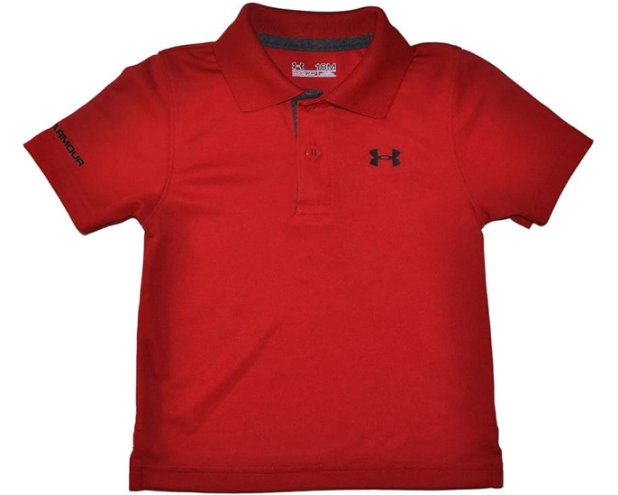 Поло UA Match для мальчиков Under Armour Красный