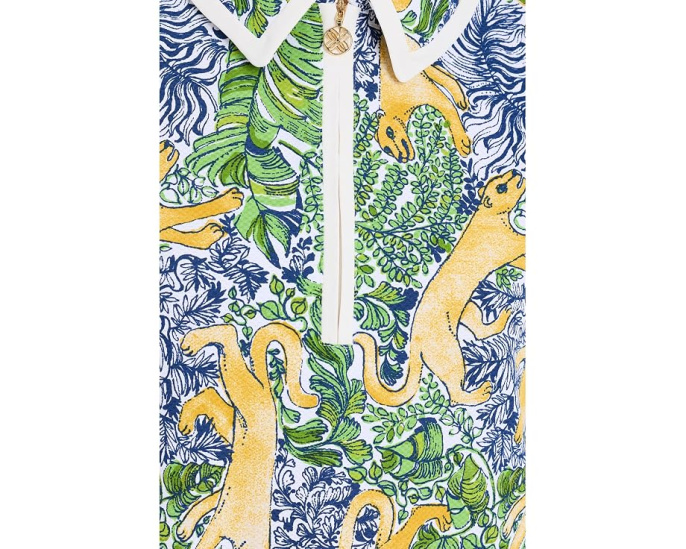 Платье Lilly Pulitzer Cayo Costa с плиссировкой