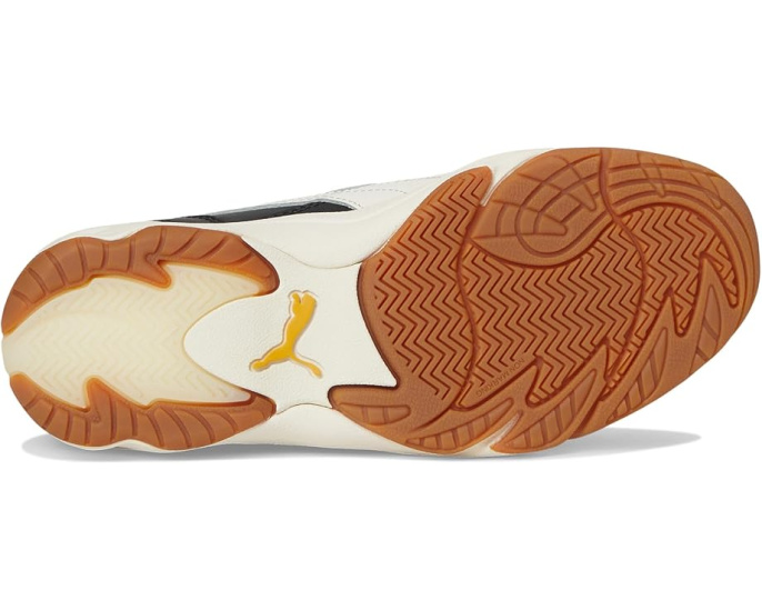 Кроссовки PUMA King Indoor для футзала с кожаным верхом и съемным язычком