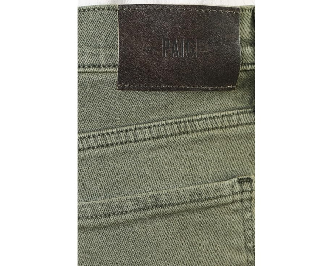 Джинсы Paige Federal 32 Heritage Slim Straight Fit оливковые