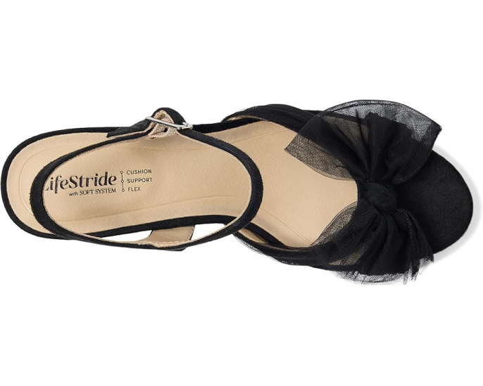 Босоножки LifeStride Last Dance Ankle Straps с ремешком на щиколотке и бантом