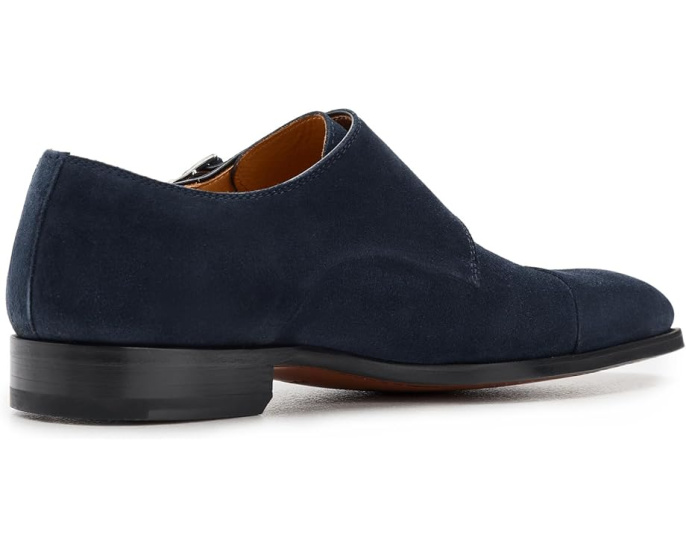 Туфли Magnanni Weiss из замши с застежкой-монк