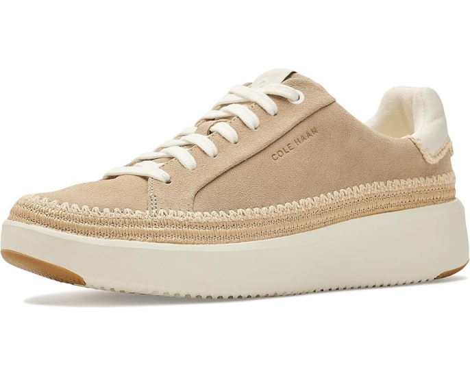 Легкие кроссовки Cole Haan Grandpro Topspin с кожаным верхом