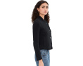 Куртка Fringe Mix Knit Bomber с бахромой от NIC+ZOE
