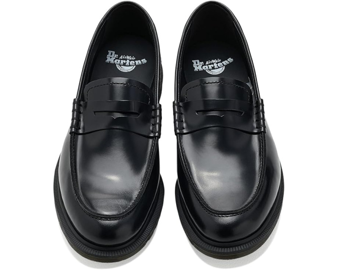Лоферы Dr. Martens Mayfare из глянцевой кожи с ремешком