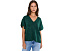 Топ Vince Camuto V-Neck Boxy Short Sleeve с V-образным вырезом