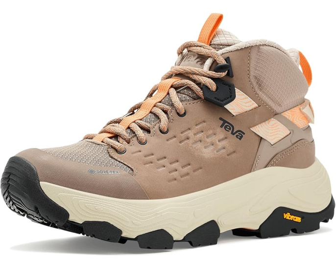 Трекинговые кроссовки Teva Grandview Max GTX с системой фиксации пятки