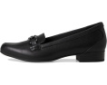 Лоферы Juliet Echo от Clarks из кожи с декором horsebit и каблуком