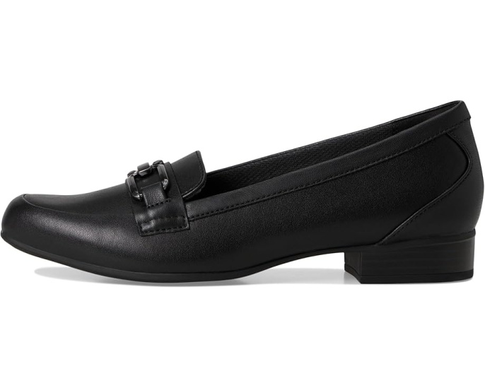 Лоферы Juliet Echo от Clarks из кожи с декором horsebit и каблуком