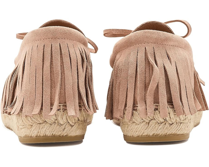 Босоножки-эспадрильи Faraway Fringe Free People с бахромой