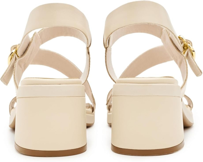 Сандалии Jaylan Sol Clarks на квадратном каблуке с ремешками и стелькой Ultimate Comfort