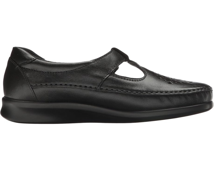 Мокасины SAS Loafers с Т-образным ремешком на липучке