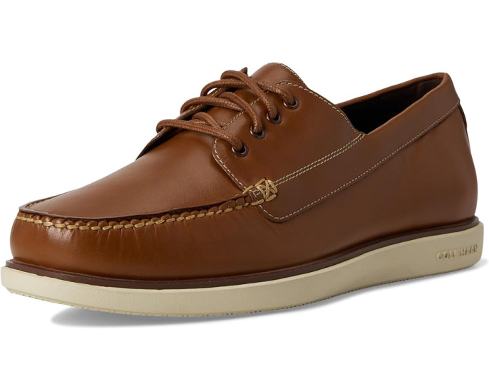 Лоферы Cole Haan Grand 4-Eye с кожаным верхом для формального и повседневного стиля