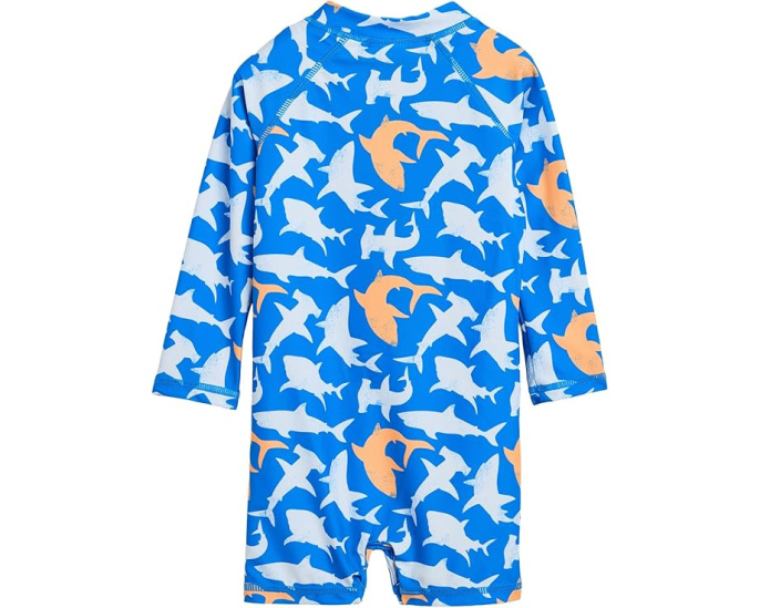 Snapper Rock Kids Комбинезон Shark Squad с длинным рукавом и защитой UPF50+